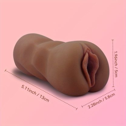 1pc Portable Flesh Sex Doll, Pocket Pussy Male Masturbator Body-Safe Material TPR, Realistic Lifelike Adult Sex Toys For Men Penis Stimulation, Manual Masturbators Cup With 3D Textured Tight Vaginal Stroker, Male Masturbators Sex Toys4men - Image 5