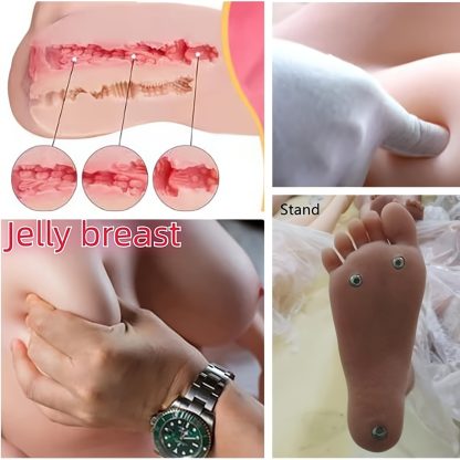 5.18 Ft White Skin Sex Doll, Full Size Sex Doll For Men, Full Body Sex Doll Life Size Sex Dolls, Realistic Sex Doll Female Sex Doll Anime Real Sex Doll With Underwear. - Image 5