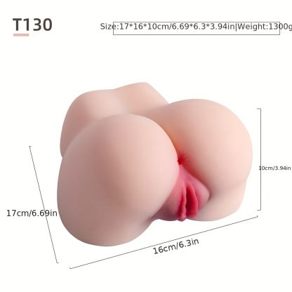 1pc Realistic Male Masturbator Pocket Pussy - 2 Hole Virgin Tight Design, Strong Suction Channel, Realistic Texture, Lifelike Experience, Discreet Portable Sex Toy for Men's Masturbation Pleasure - Image 11