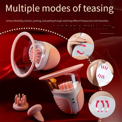 1 Pair Wireless Breast Massager Pump - Rechargeable, Portable, Hands-Free, Discreet, Adult Female Toy for Breast Stimulation and Relaxation - Perfect for Personal Use - Image 7