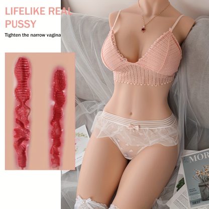 52.9LB Life Size Male Sex Doll 2.7 FT, Sexy Real 3in1 Adult Sex Doll, Suitable For Vaginal Anal Breast Sex Doll, With Flexible Torso Lifelike Scale Love Sex Doll For Men's Sex Pleasure - Image 10