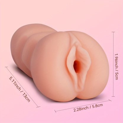 1pc Portable Flesh Sex Doll, Pocket Pussy Male Masturbator Body-Safe Material TPR, Realistic Lifelike Adult Sex Toys For Men Penis Stimulation, Manual Masturbators Cup With 3D Textured Tight Vaginal Stroker, Male Masturbators Sex Toys4men - Image 3