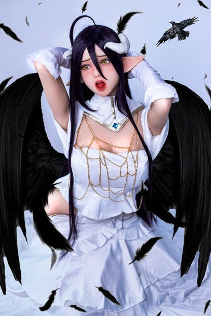 Dimu Doll - 158cm Ahegao Face Elf Open Mouth Sex Doll - Albedo