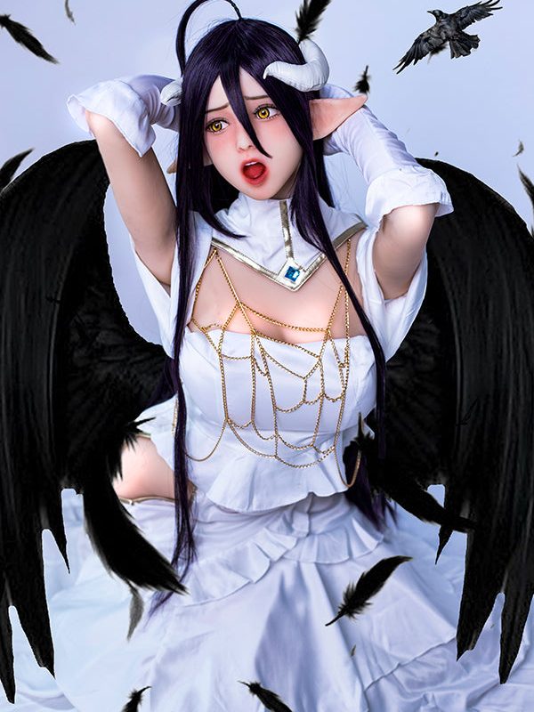 Dimu Doll - 158cm Ahegao Face Elf Open Mouth Sex Doll - Albedo
