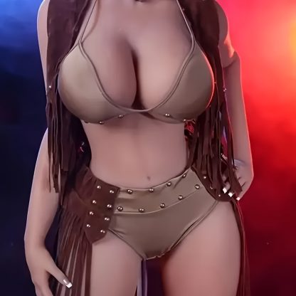 Realistic Full Body Solid Male Sex Doll - Adult Sexual Products with Movable Metal Skeleton, Random Pupils, Random Hairstyle, Lower Body Tightening Double Channel, Breasts and Fat Buttocks, Poseable and Shipped from the United States - Image 2