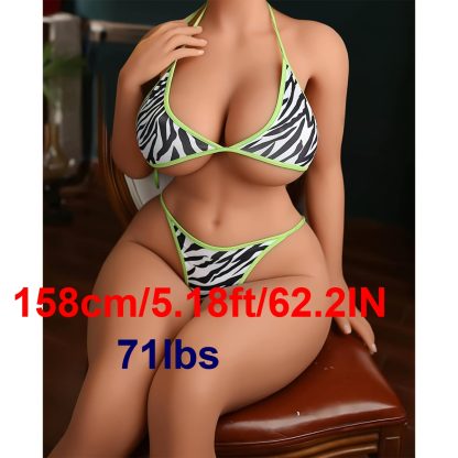 5.18 Ft White Skin Sex Doll, Full Size Sex Doll For Men, Full Body Sex Doll Life Size Sex Dolls, Realistic Sex Doll Female Sex Doll Anime Real Sex Doll With Underwear. - Image 4