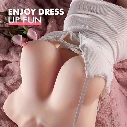 3-in-1 Male Masturbator Gender Doll with Realistic Torso, Pocket Pussy & Anal - TPE Material, Latex-Free for Adult Pleasure - Image 2