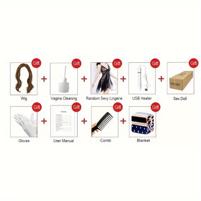 TPE Sex Dolls Full Body, Lifelike Female, Sexy Female Torso Adult Toys, Big Small And Medium Breasts Breasts Buttocks, Realistic Vagina And Anus For Men To Bring Fun, Kardashian Series Holiday Party Gifts, Non-silicone Material, Health And Hygiene - Image 6