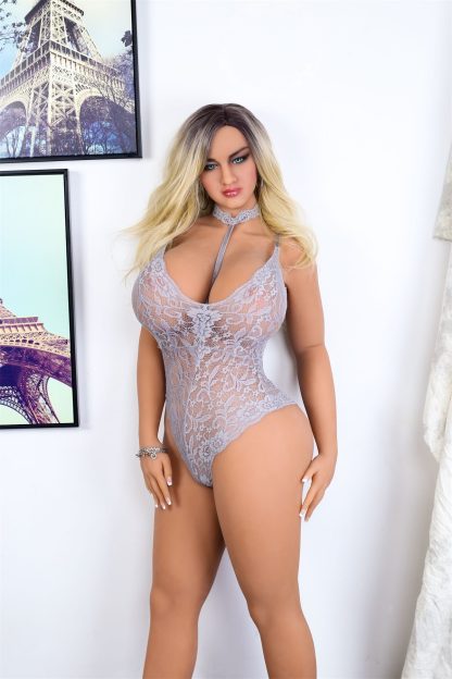 Sharon - 5ft2 (158cm)  Ultra Realistic Big Breast TPE Sex Doll With Curly Hair - Image 18