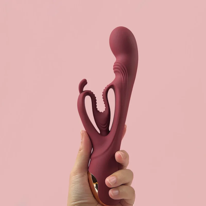 Heart Wave Rabbit Vibrator G-Spot Clitoris Stimulator Women's Sex Toy Pleasure Massager Sexual Penetration Big Dildo Vibrator