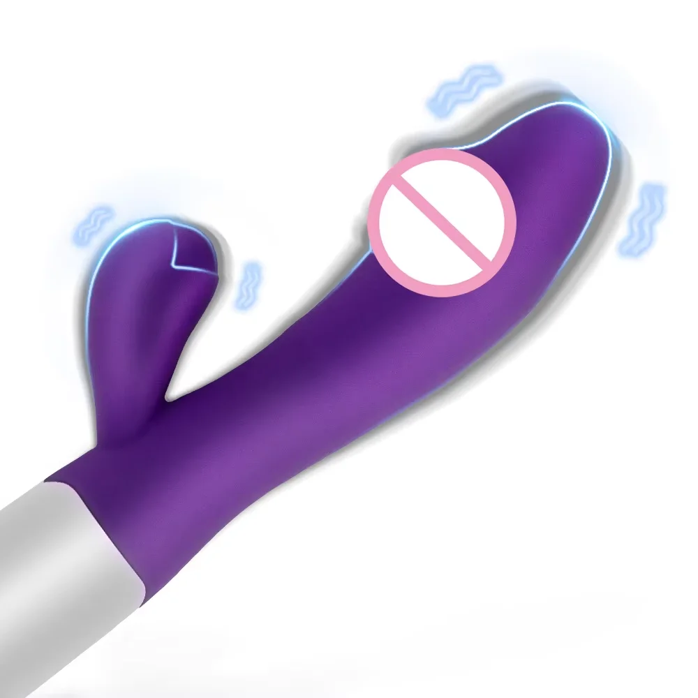 Rabbit Vibrator for Beginners – Dual Motor G-Spot & Clitoral Stimulator, Powerful Multi-Mode