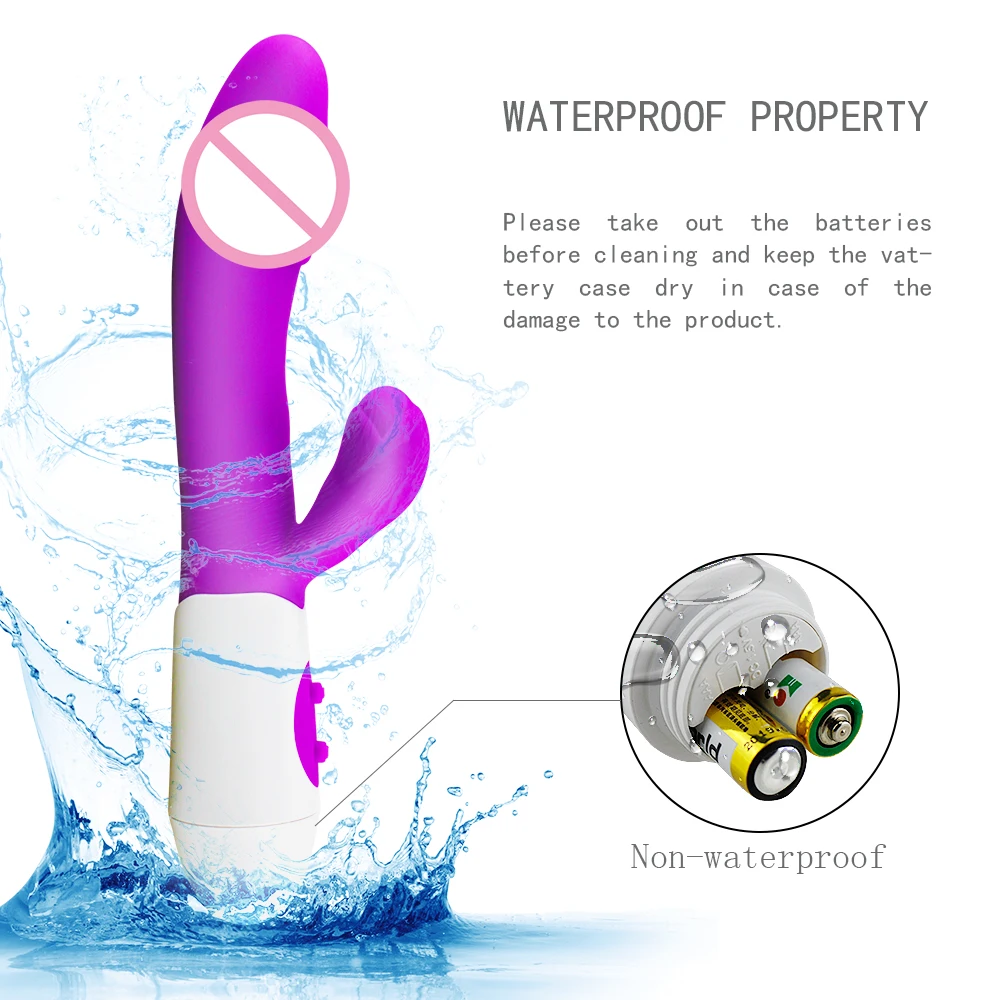 Rabbit Vibrator for Women Beginner G-Point Powerful Vibrating Massager Vaginal Clitoris Nipple Stimulator Female Adult Sex Toys