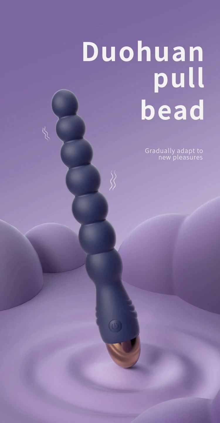 Anal Bead Vibrator For Women Vagina Clitoris Stimulator Vibrating Butt Plugs Male Prostate Massager Anus Sex Toy Couple Sex Toy Anal Bead Vibrator For Women Vagina Clitoris Stimulator Vibrating Butt Plugs Male Prostate Massager Anus Sex Toy Couple Sex Toy