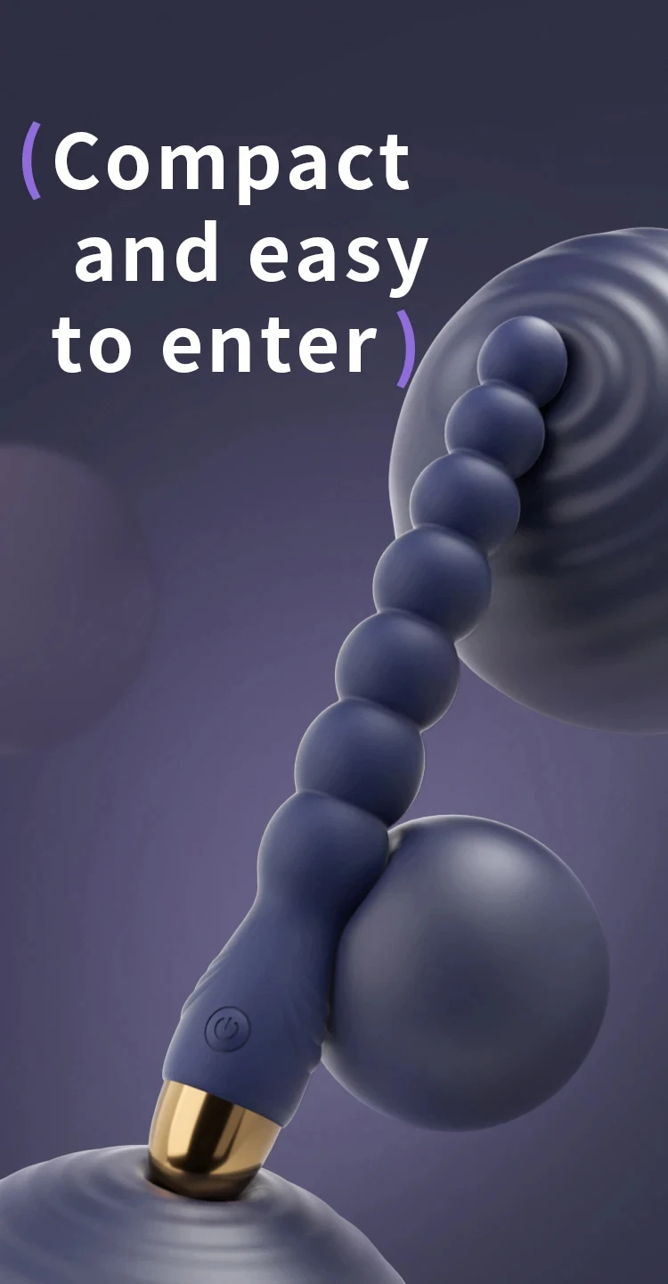 Anal Bead Vibrator For Women Vagina Clitoris Stimulator Vibrating Butt Plugs Male Prostate Massager Anus Sex Toy Couple Sex Toy Anal Bead Vibrator For Women Vagina Clitoris Stimulator Vibrating Butt Plugs Male Prostate Massager Anus Sex Toy Couple Sex Toy