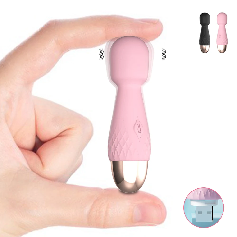 Mini Magic Wand – Vagina & Anal Massager, Female Masturbator