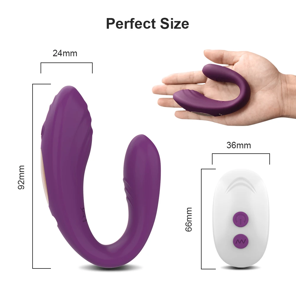 Remote Control Vibrator for Couples Powerful Female G Spot Clitoris Stimulator Dildo Vibrators Women Panties Adult Sex Toys 18+