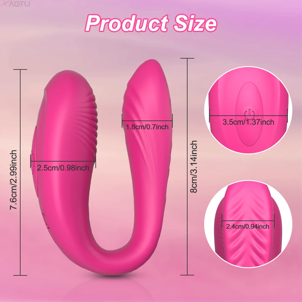 Remote Control Vibrator for Couples Powerful Female G Spot Clitoris Stimulator Dildo Vibrators Women Panties Adult Sex Toys 18+