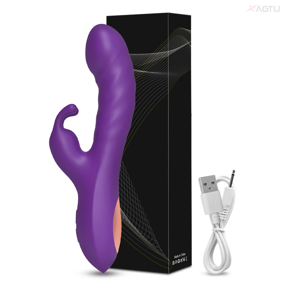 Rabbit Dildos Vibrator for Women Vagina Massager Nipple Clitoris Stimulator Female Masturbation Anal Vibrating Adult Sex Toys