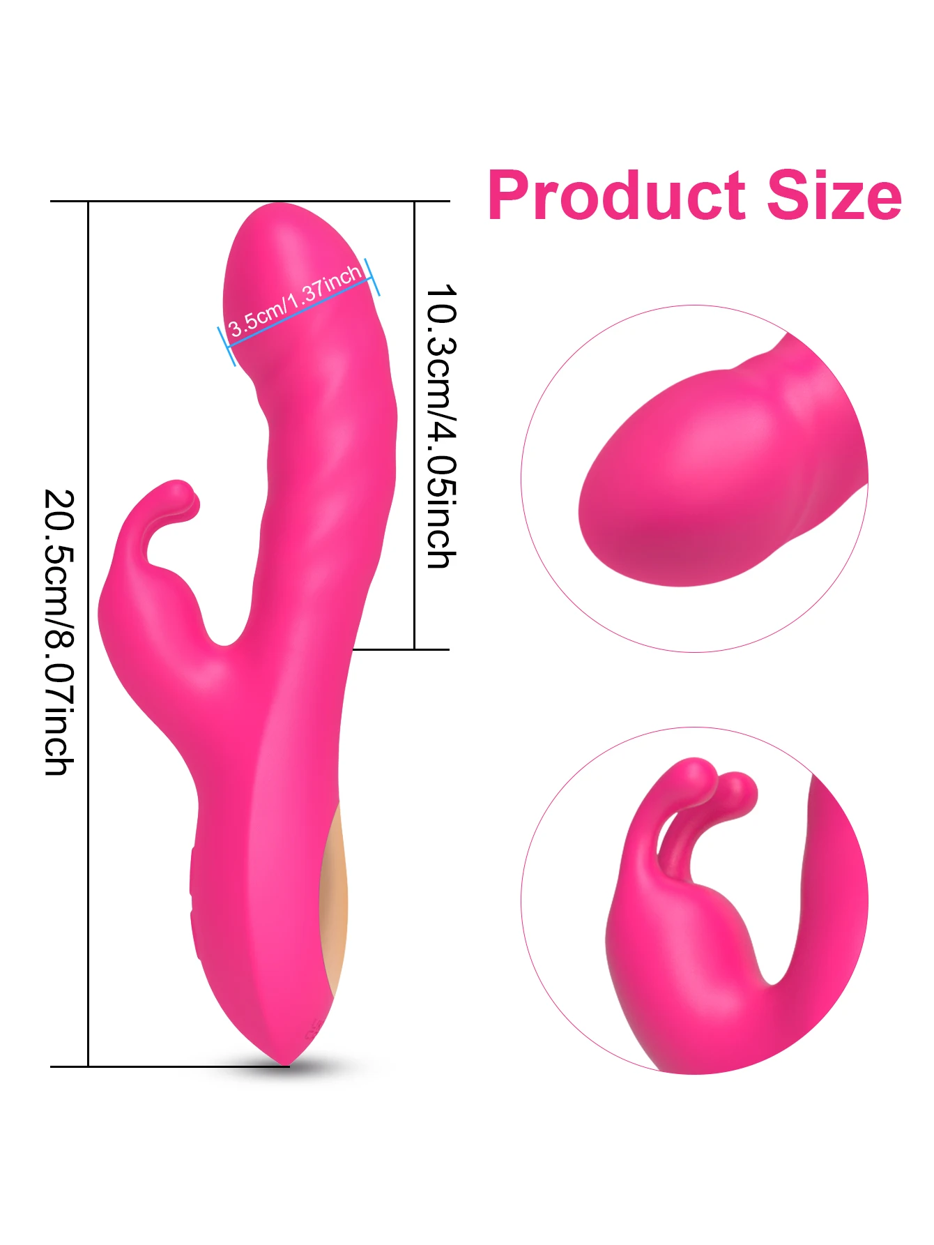 Rabbit Dildos Vibrator for Women Vagina Massager Nipple Clitoris Stimulator Female Masturbation Anal Vibrating Adult Sex Toys