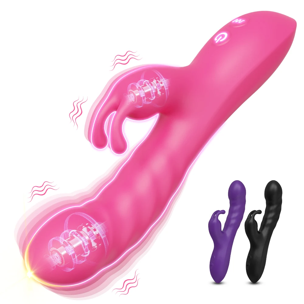 Rabbit Vibrator for Women – Dual Motor Clitoral & G-Spot Stimulator, 10 Modes