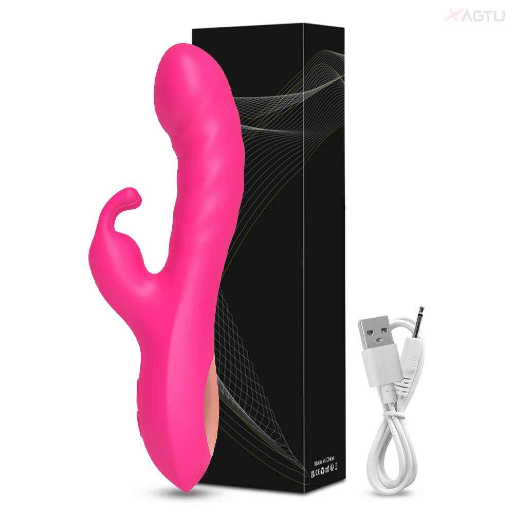 Rabbit Dildos Vibrator for Women Vagina Massager Nipple Clitoris Stimulator Female Masturbation Anal Vibrating Adult Sex Toys
