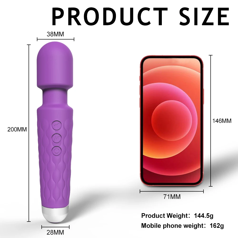 Powerful Vibrating AV Vibrator Magic Wand Clitoris Stimulator Sex Toys for Women G Spot Massager Adult Female Sex Erotic Product Powerful Vibrating AV Vibrator Magic Wand Clitoris Stimulator Sex Toys for Women G Spot Massager Adult Female Sex Erotic Product