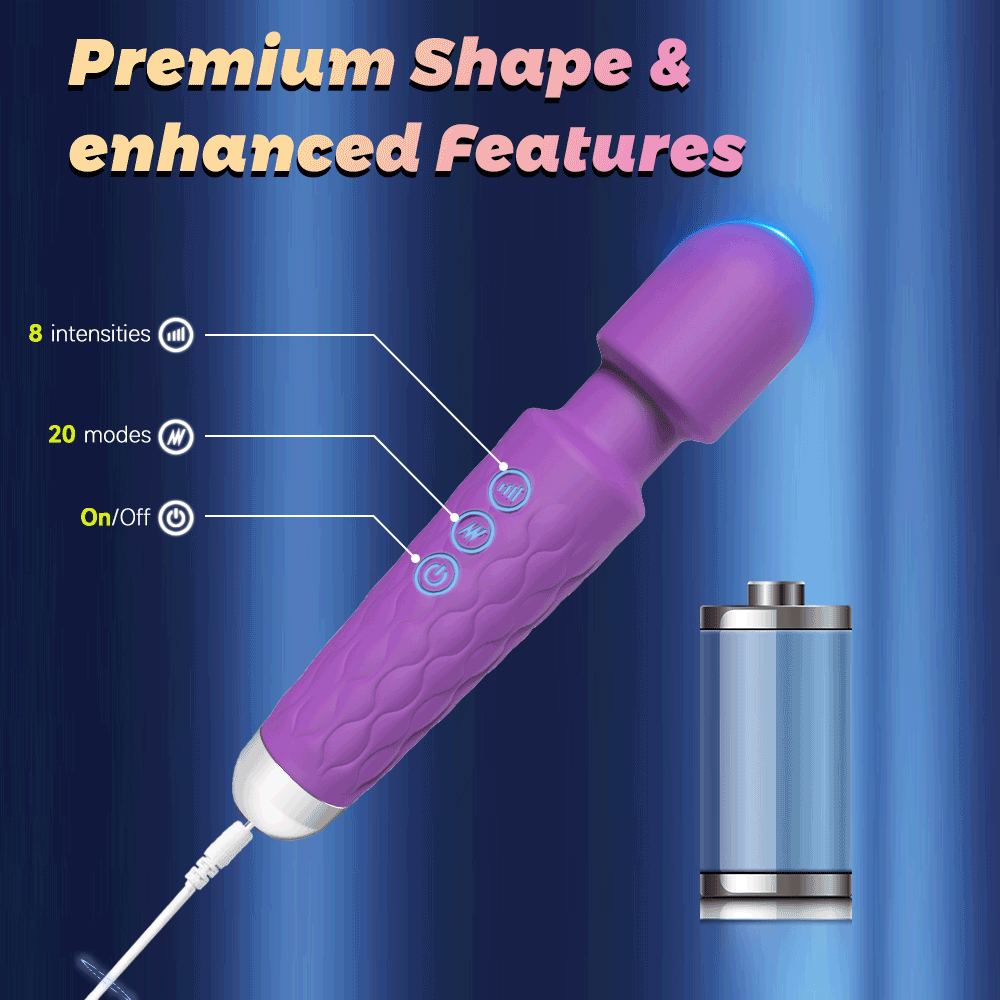 Powerful Vibrating AV Vibrator Magic Wand Clitoris Stimulator Sex Toys for Women G Spot Massager Adult Female Sex Erotic Product Powerful Vibrating AV Vibrator Magic Wand Clitoris Stimulator Sex Toys for Women G Spot Massager Adult Female Sex Erotic Product