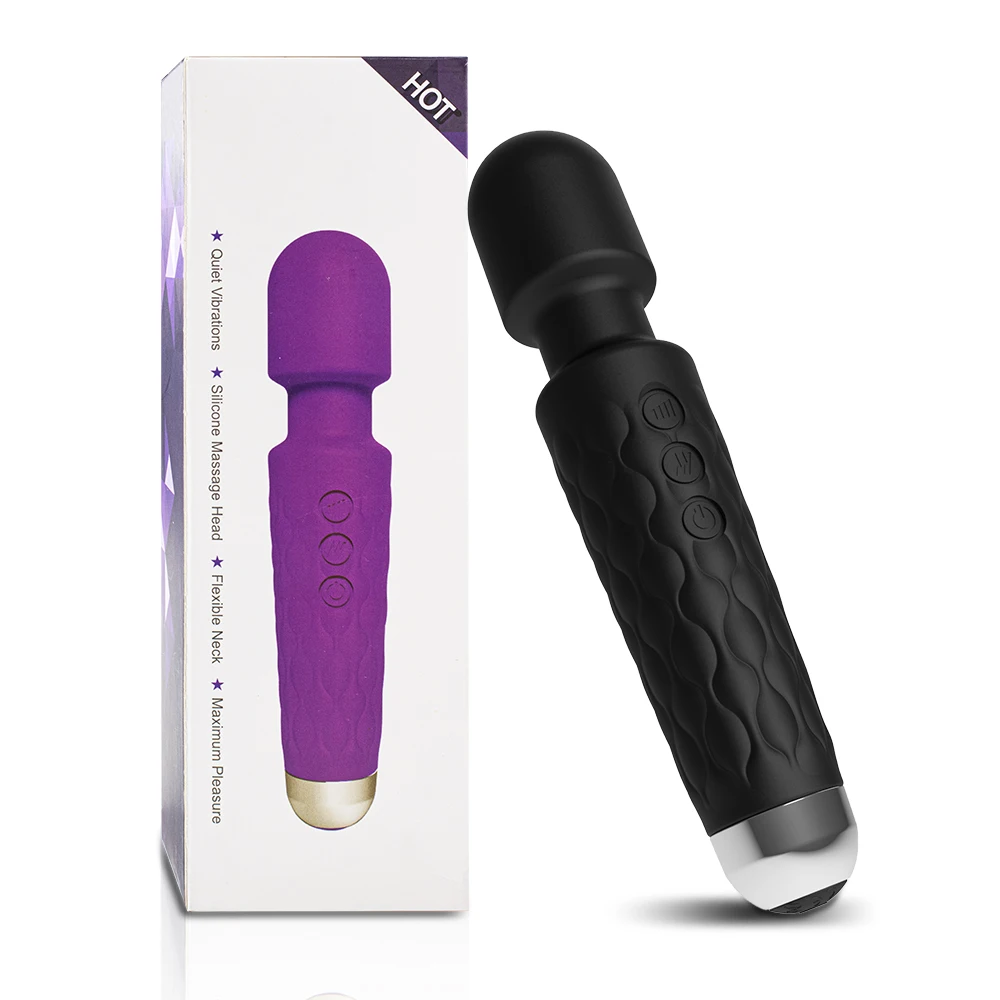 Powerful Vibrating AV Vibrator Magic Wand Clitoris Stimulator Sex Toys for Women G Spot Massager Adult Female Sex Erotic