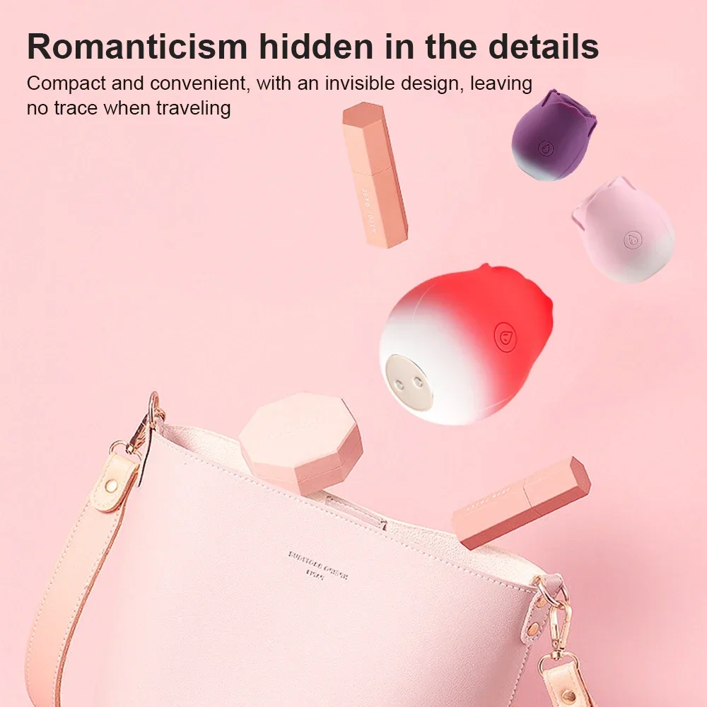 10 Speed Mode Rose Sucking Vibrator Sex Toy Vagina Nipple Clitoris Sucker Massager Stimulator Vibrator Adult Sex Toy for Women