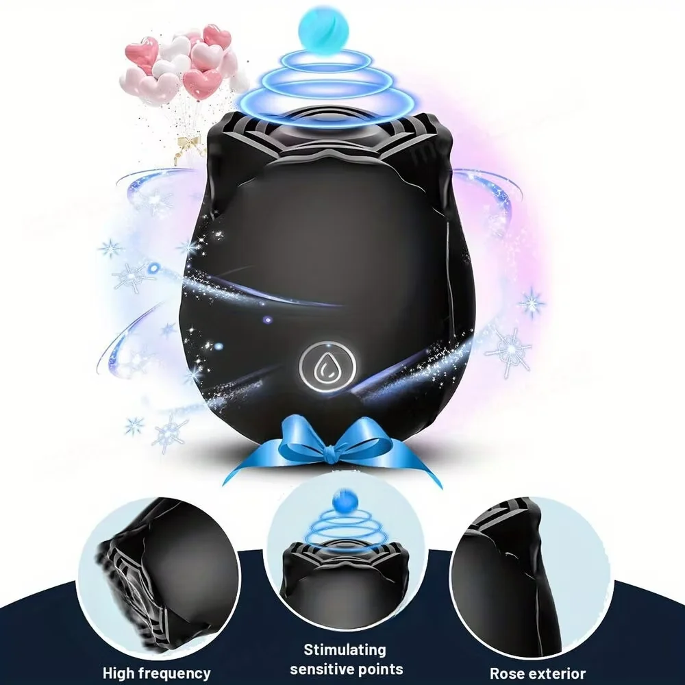 Clit Sucker Vibrator for Women Vagina G-Spot Vibrator Female Masturbator Clitoris Stimulator Adult Goods Rose Sex Toy for Women Clit Sucker Vibrator for Women Vagina G-Spot Vibrator Female Masturbator Clitoris Stimulator Adult Goods Rose Sex Toy for Women