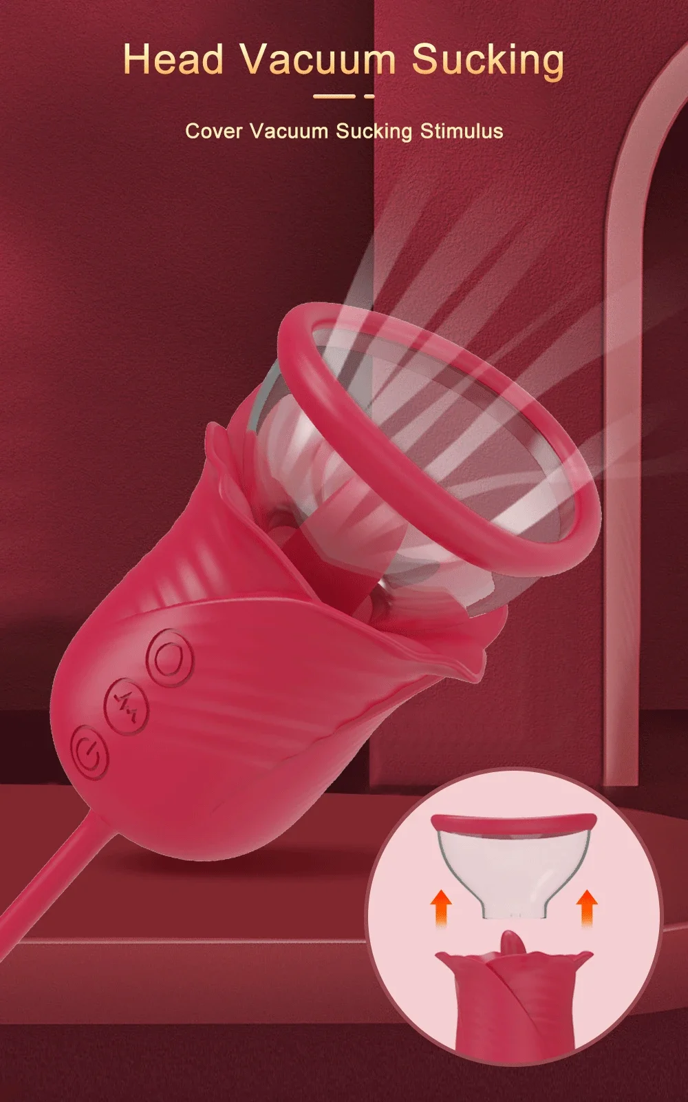 Rose Sex Toy for Women Sucking Vibrator G Spot Clitoris Stimulator Thrusting Vagina Nipple Sucker Vibrating Goods for Adults Rose Sex Toy for Women Sucking Vibrator G Spot Clitoris Stimulator Thrusting Vagina Nipple Sucker Vibrating Goods for Adults
