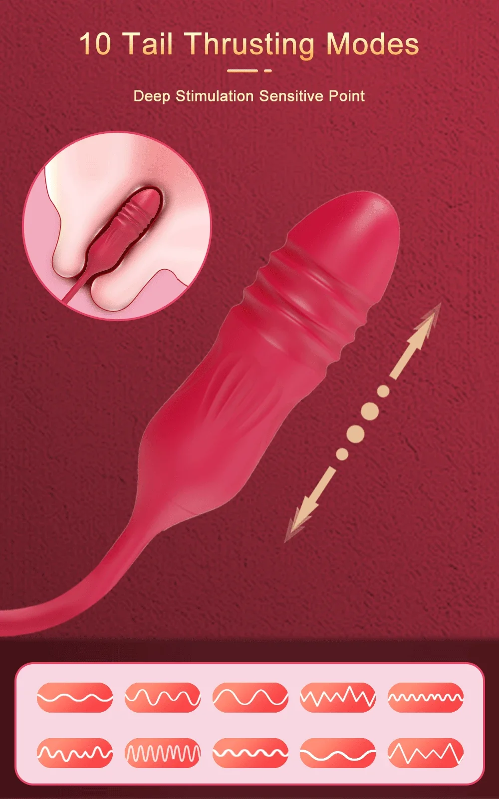 Rose Sex Toy for Women Sucking Vibrator G Spot Clitoris Stimulator Thrusting Vagina Nipple Sucker Vibrating Goods for Adults Rose Sex Toy for Women Sucking Vibrator G Spot Clitoris Stimulator Thrusting Vagina Nipple Sucker Vibrating Goods for Adults