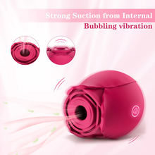 Powerful Sucking Vibrator for Women Vacuum Clitoris Stimulator Female Oral Nipple Clit Sucker Vibrating Adults Sex Rose-Toys