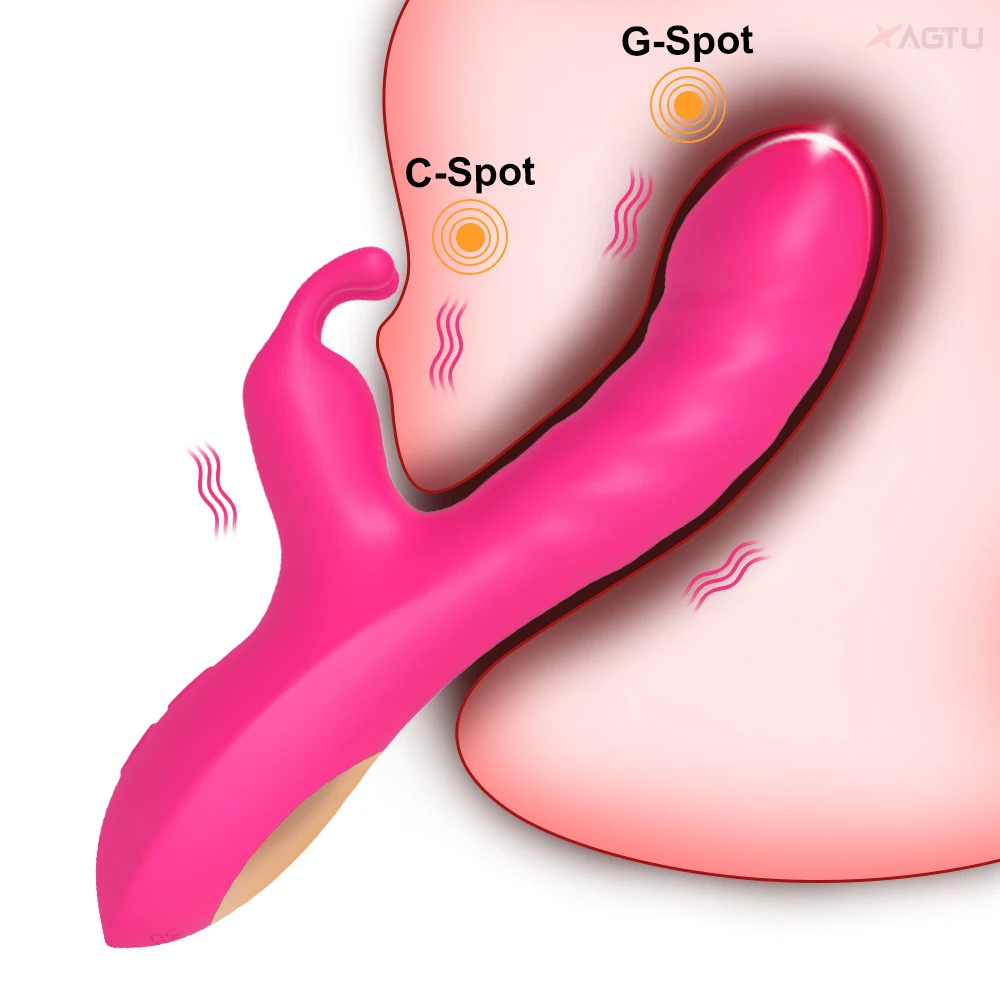 3 In 1 Dildo Rabbit Vibrator for Women G-Spot Orgasm Masturbator Anal Plug Clitoris Stimulator Female Masturbation Sex Toys 18+