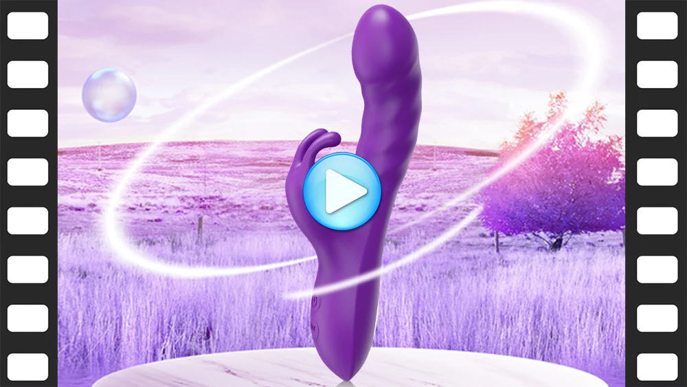 3 In 1 Dildo Rabbit Vibrator for Women G-Spot Orgasm Masturbator Anal Plug Clitoris Stimulator Female Masturbation Sex Toys 18+