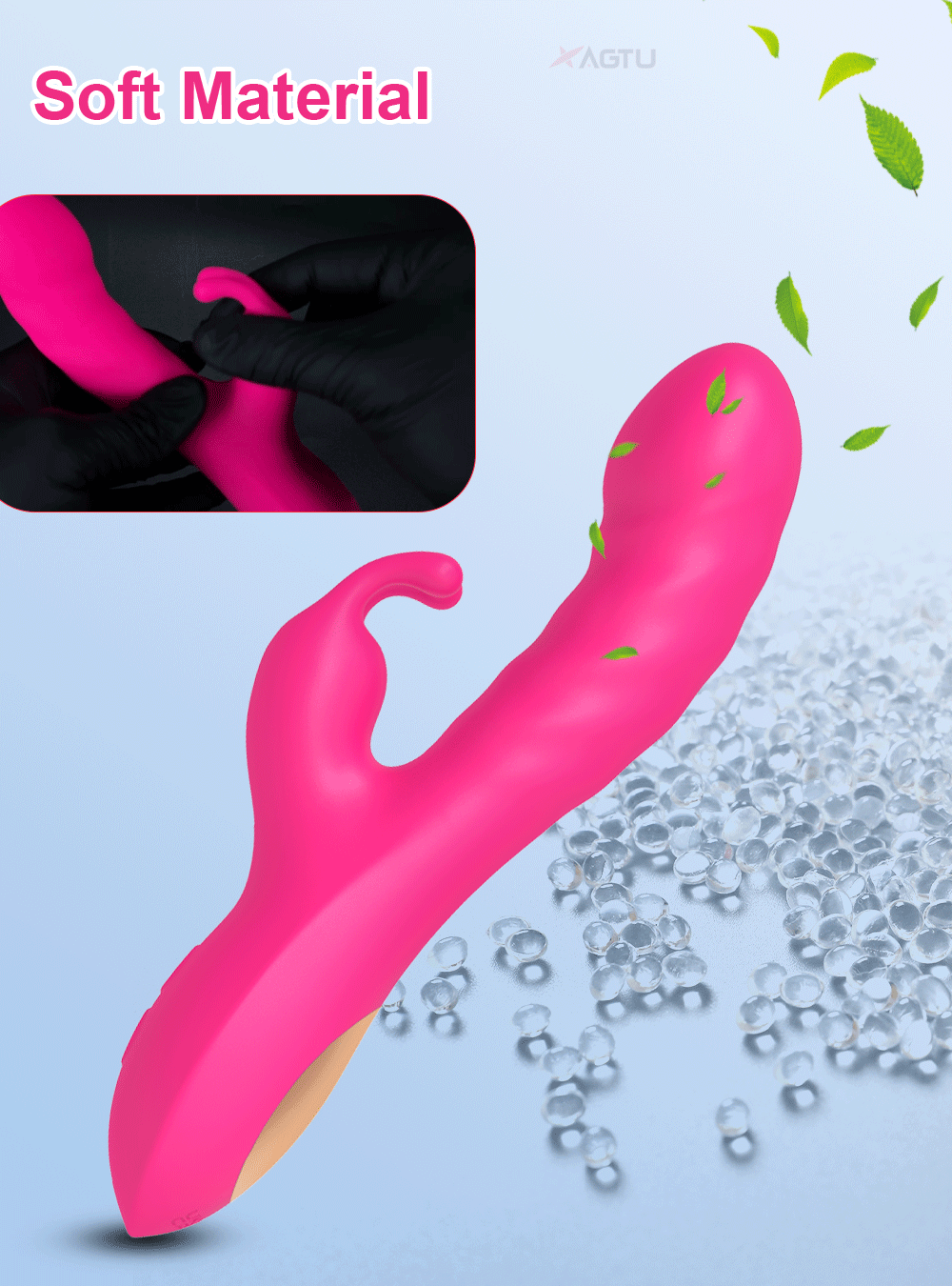 3 In 1 Dildo Rabbit Vibrator for Women G-Spot Orgasm Masturbator Anal Plug Clitoris Stimulator Female Masturbation Sex Toys 18+