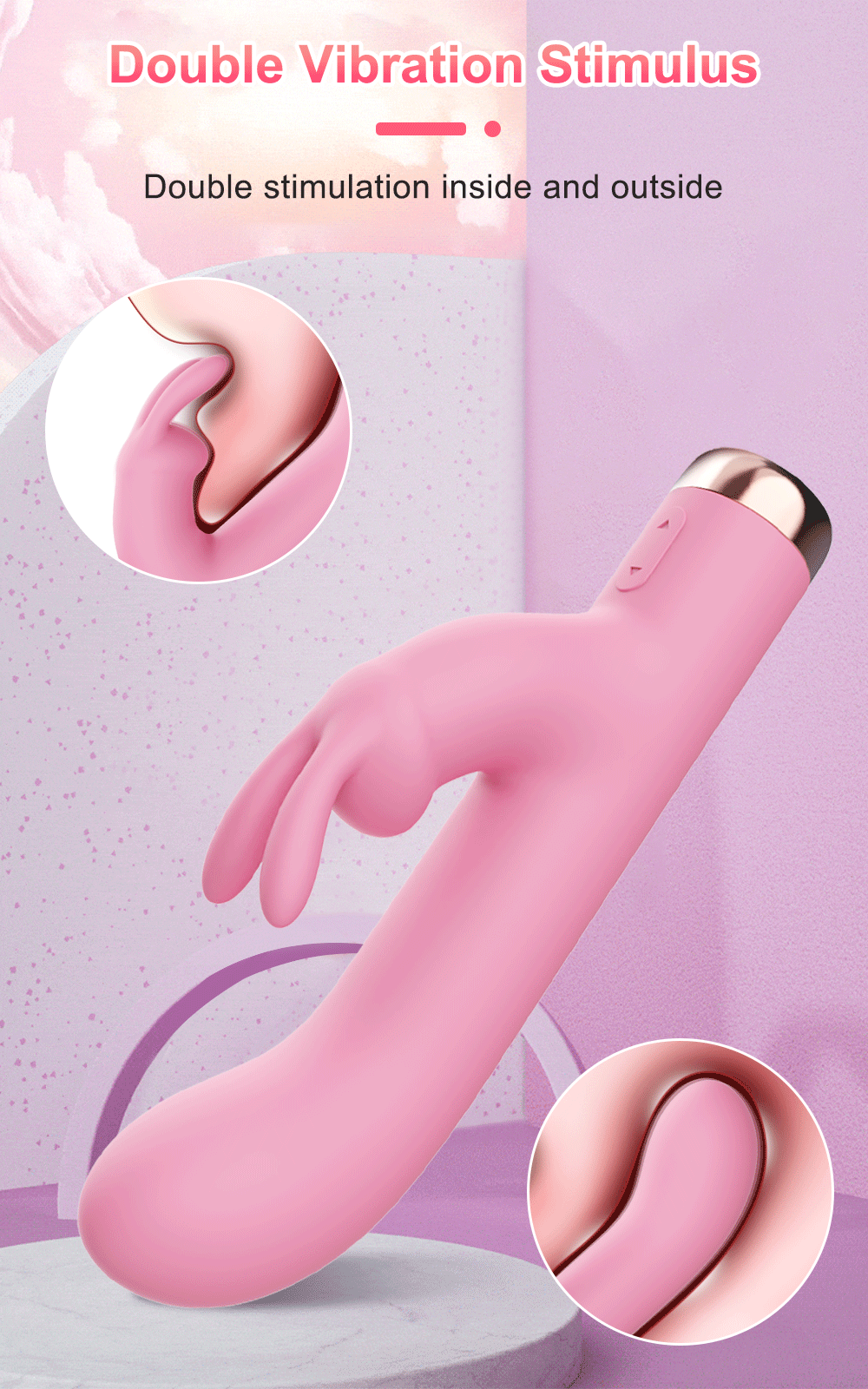 Sex Toys Vagina Vibrator Clitoris Stimulator Vibration Masturbation Tools Women Rabbit Style Dildo Vibrator Adult Product