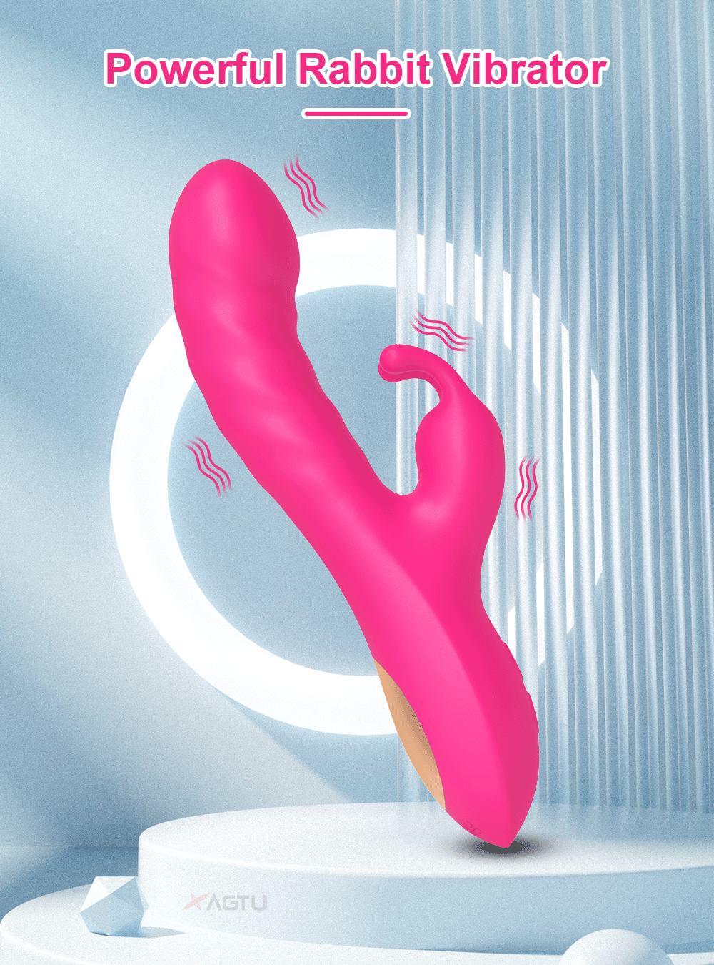 G Spot Rabbit Vibrator for Women Nipple Clitoris Stimulator Powerful Dildo Vagina Massager Adults Masturbator Female Sex Toy