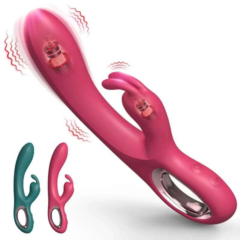 Rabbit Sex Vibrator for Women – G-Spot & Clit Stimulator, 10 Speeds