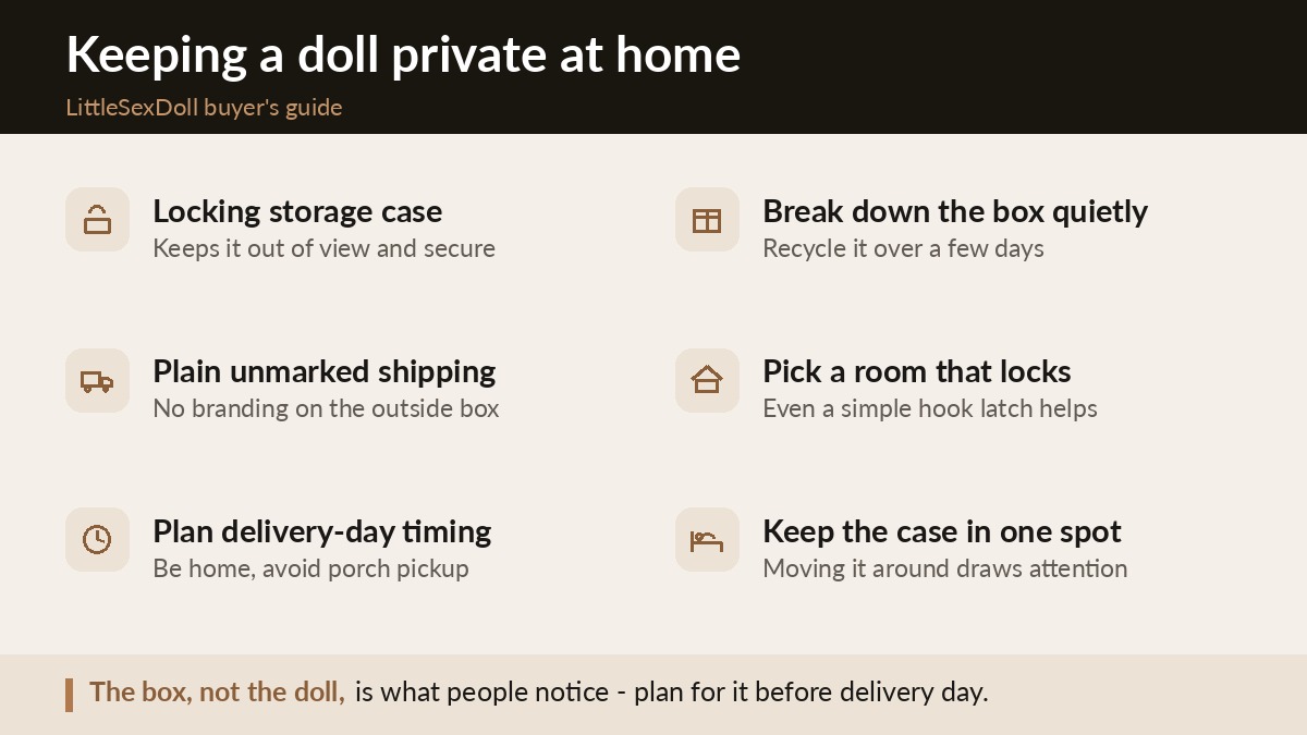 Keeping a Sex Doll Private at Home: Practical Discretion Tips