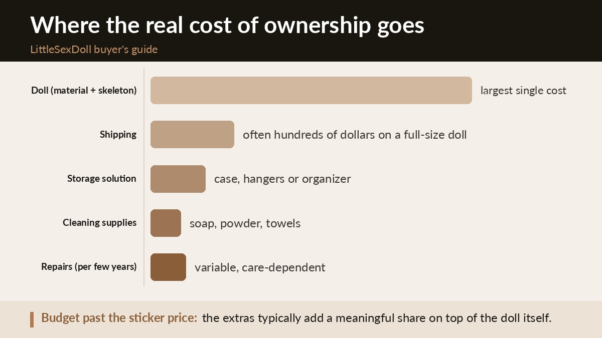 The Real Cost of Owning a Sex Doll: Upfront Price Plus Everything Else